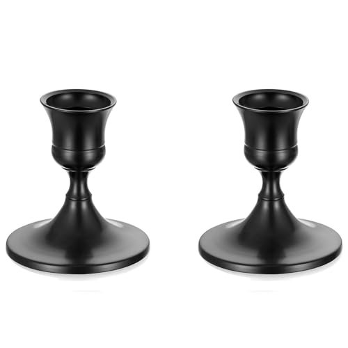 Sziqiqi Gold Candlestick Candle Holders - Decorative Candle Holders for Candlesticks Taper Candles Set of 2 for Dinning Table Fireplace Mantel Home Coffee Decorations