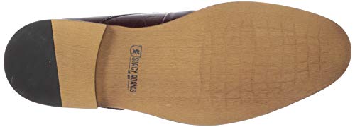 STACY ADAMS Men's Desmond Cap Toe Monk Strap Loafer