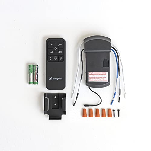 Westinghouse 7788200 Silver Backlit Ceiling Fan Remote