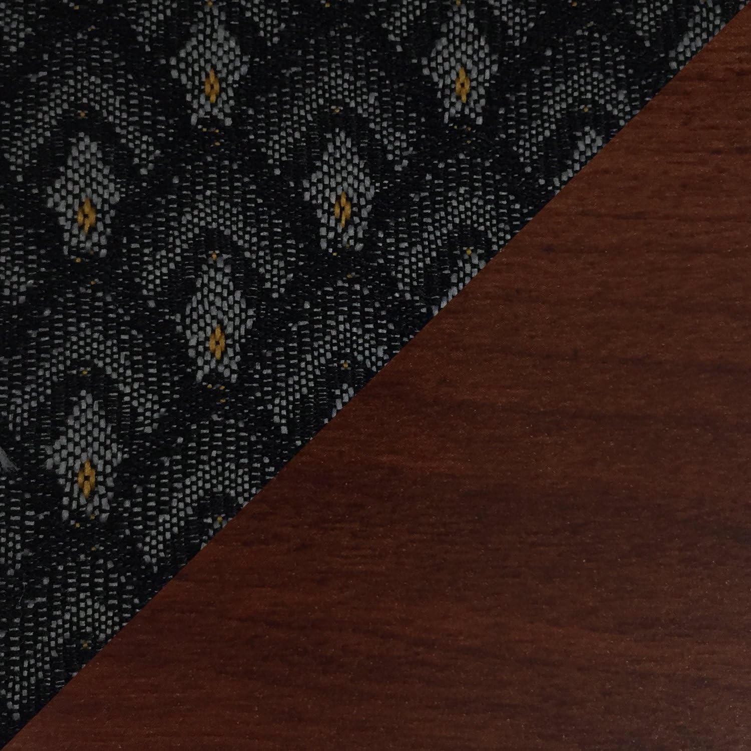 Wooden Mallet Valley Armless Guest Chair, Mahogany