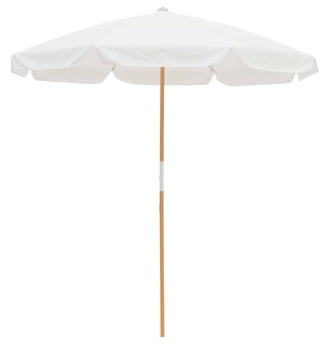 Business & Pleasure Co. Amalfi Umbrella - 7.2' Boho Beach Umbrella - Large & Sturdy Yet Lightweight - UPF 50+ UV-Resistant Canvas