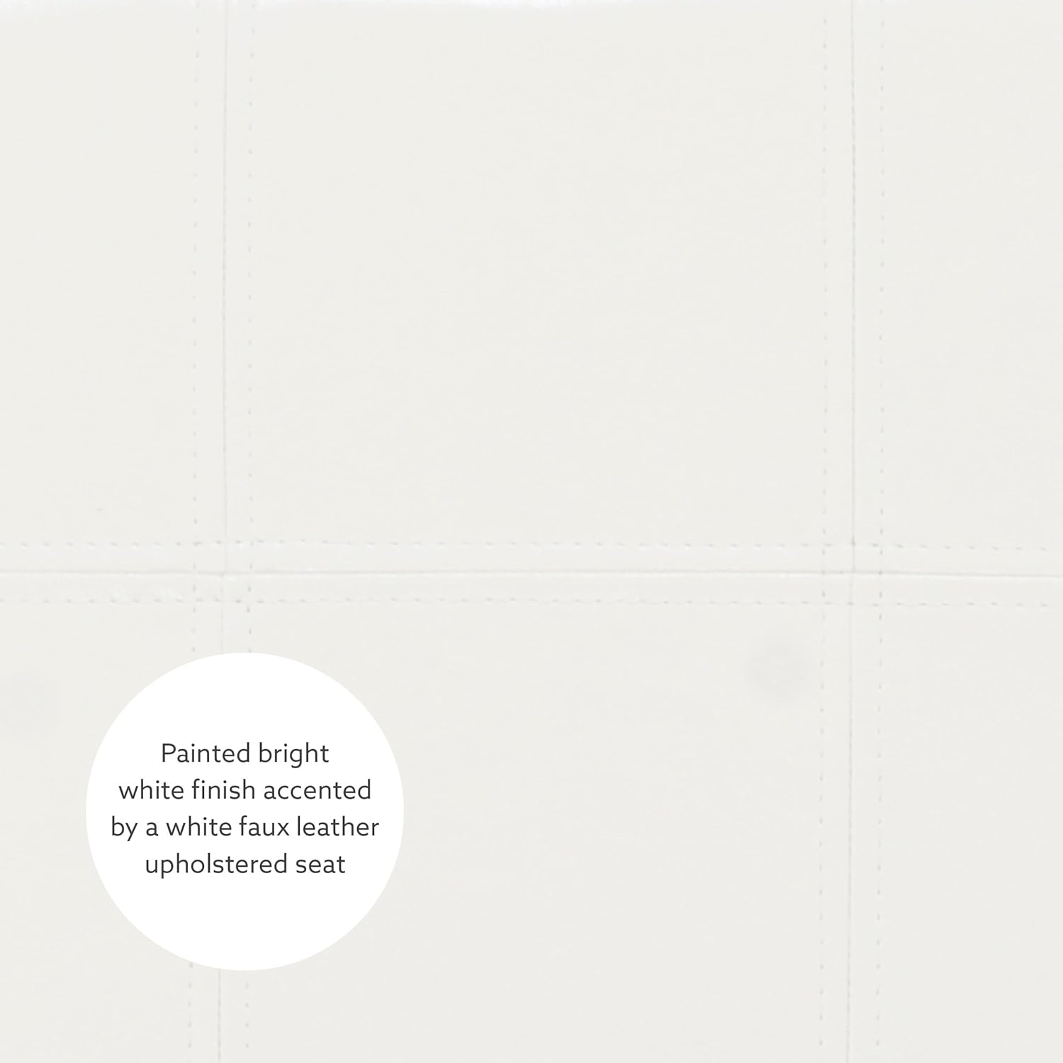 Linon Claridge White 32.25