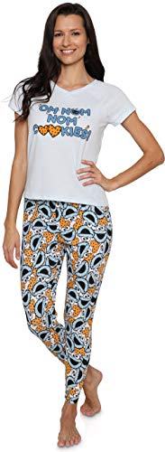 Disney Women's Pajama 2 piece Set, includes Tee and Sleep Pants