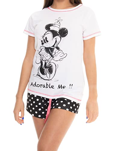 Disney Womens Minnie Mouse Short Pajamas