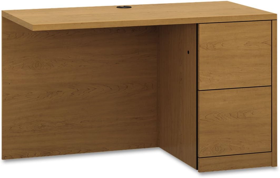 HON 105905RCC 10500 Series L Workstation Return, Full-Height Right Ped, 48w x 24d, Harvest