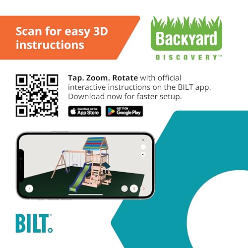 Backyard Discovery Beach Front All Cedar Wooden Swing Set with Monkey Bars, Large Upper Deck with Canopy, Ships Wheel, Play Telescope, Sandbox, Snack Bench, Rock Wall