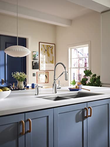 Moen 5926BL Genta LX One-Handle High Arc Pulldown Kitchen Faucet, Matte Black