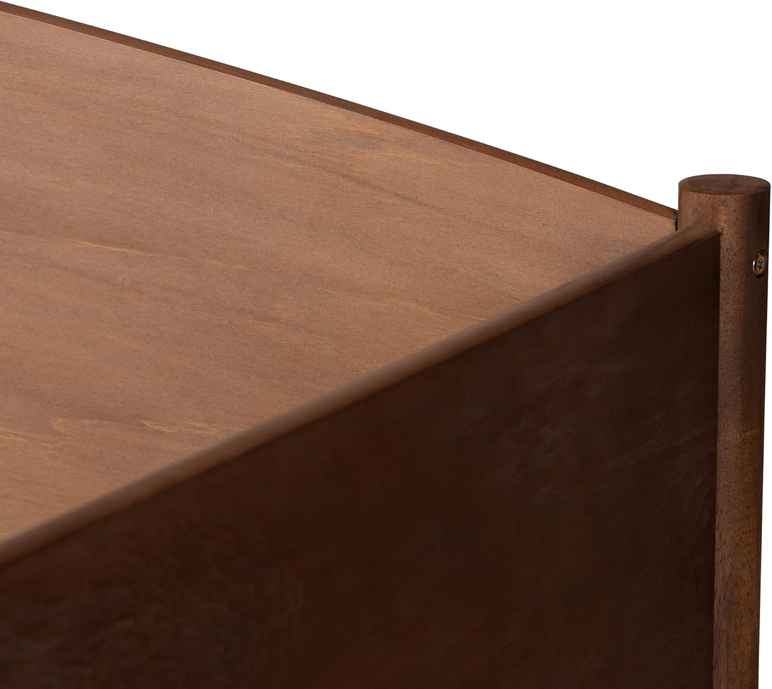 Baxton Studio Trundle, Single, Ash walnut