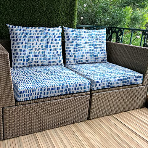 Blue Rain Outdoor Slip Covers Style