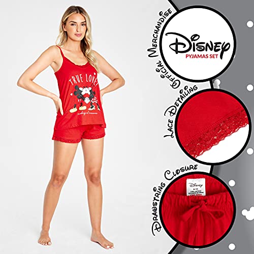 Disney Stitch Womens Pyjamas Vest Short PJs for Women Sets S-XL Stitch Gifts