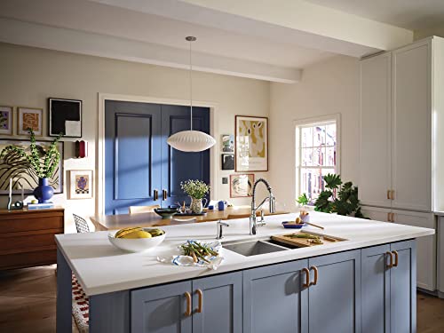 Moen 5926BL Genta LX One-Handle High Arc Pulldown Kitchen Faucet, Matte Black