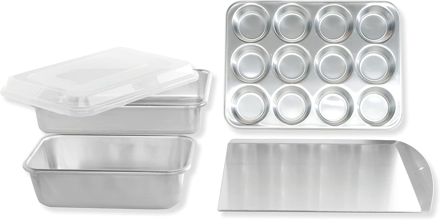 Nordic Ware 5-Piece Baking Set, Metal