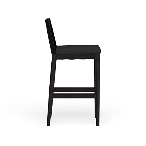 Safavieh Darin Barstool, Black/White