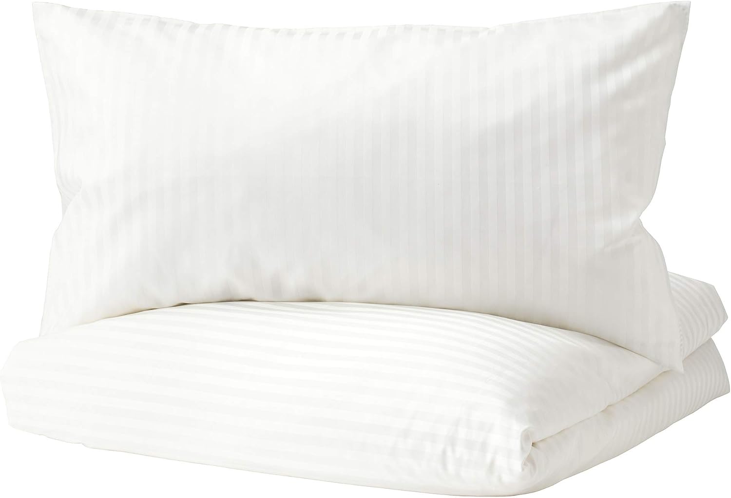 603.371.55 Duvet Cover and Pillowcase, White