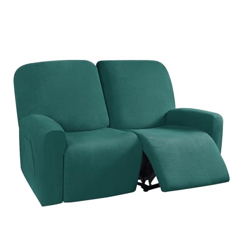 Lazy Boy Recliner Covers Double Recliner Chair Covers Slipcover Recliner Slipcover for Recliner Chair,F,2 Seater