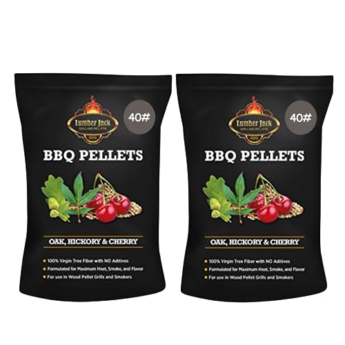 Oak-Hickory-Cherry (OHC) - Supreme Blend Lumber Jack BBQ Pellets (120)