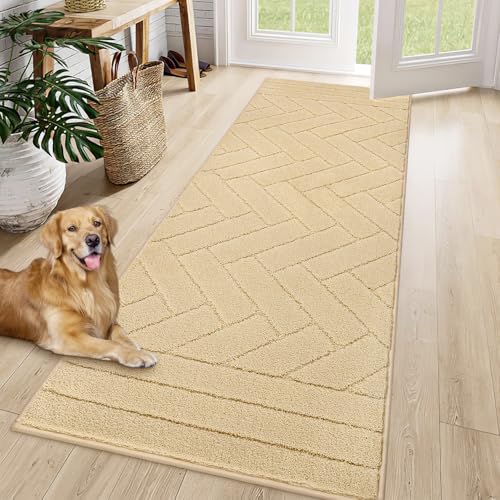 Tindbea Dog Mat for Muddy Paws,Absorbs Moisture Dirt Non-Slip Washable Mud Mat for Dogs,Soft Rubber Backing Front Inside Pet Rug for Entryway, Mud Dog Paws, Patio(20
