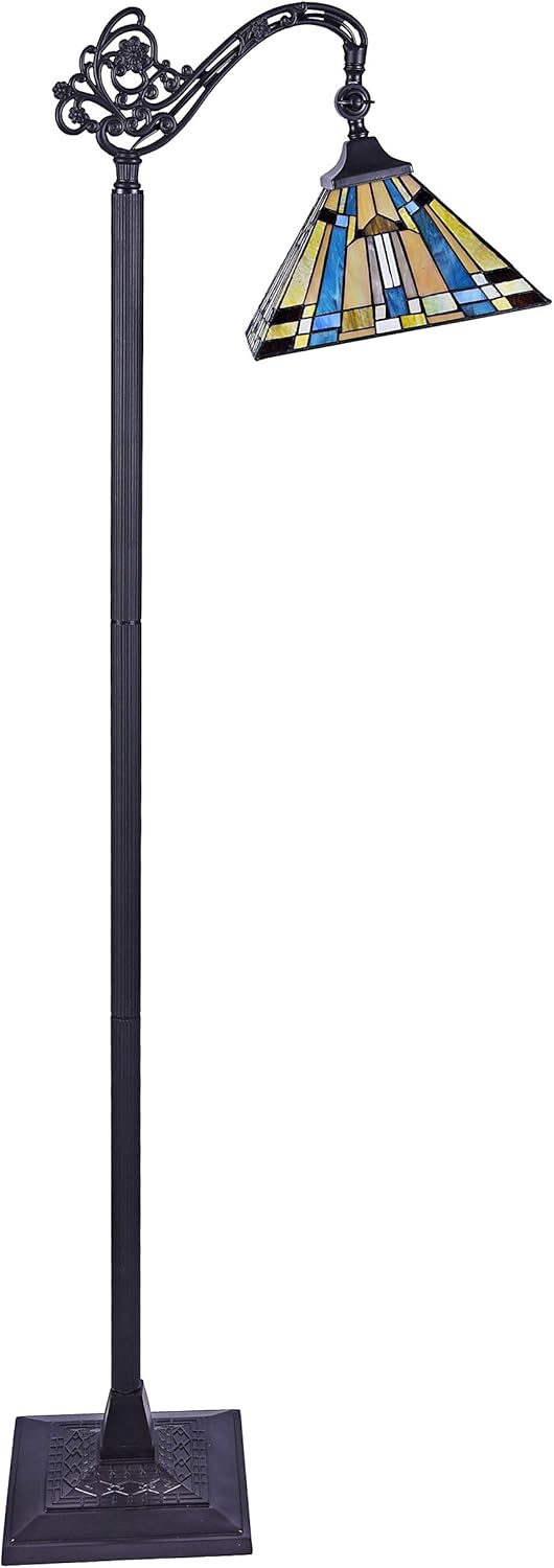 Chloe CH33293MS11-RF1 Floor Lamp, One Size, Multicolor