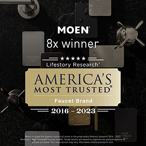 Moen 7260BL Belfield One-Handle Pulldown Kitchen Faucet Featuring Power Boost and Reflex, Matte Black