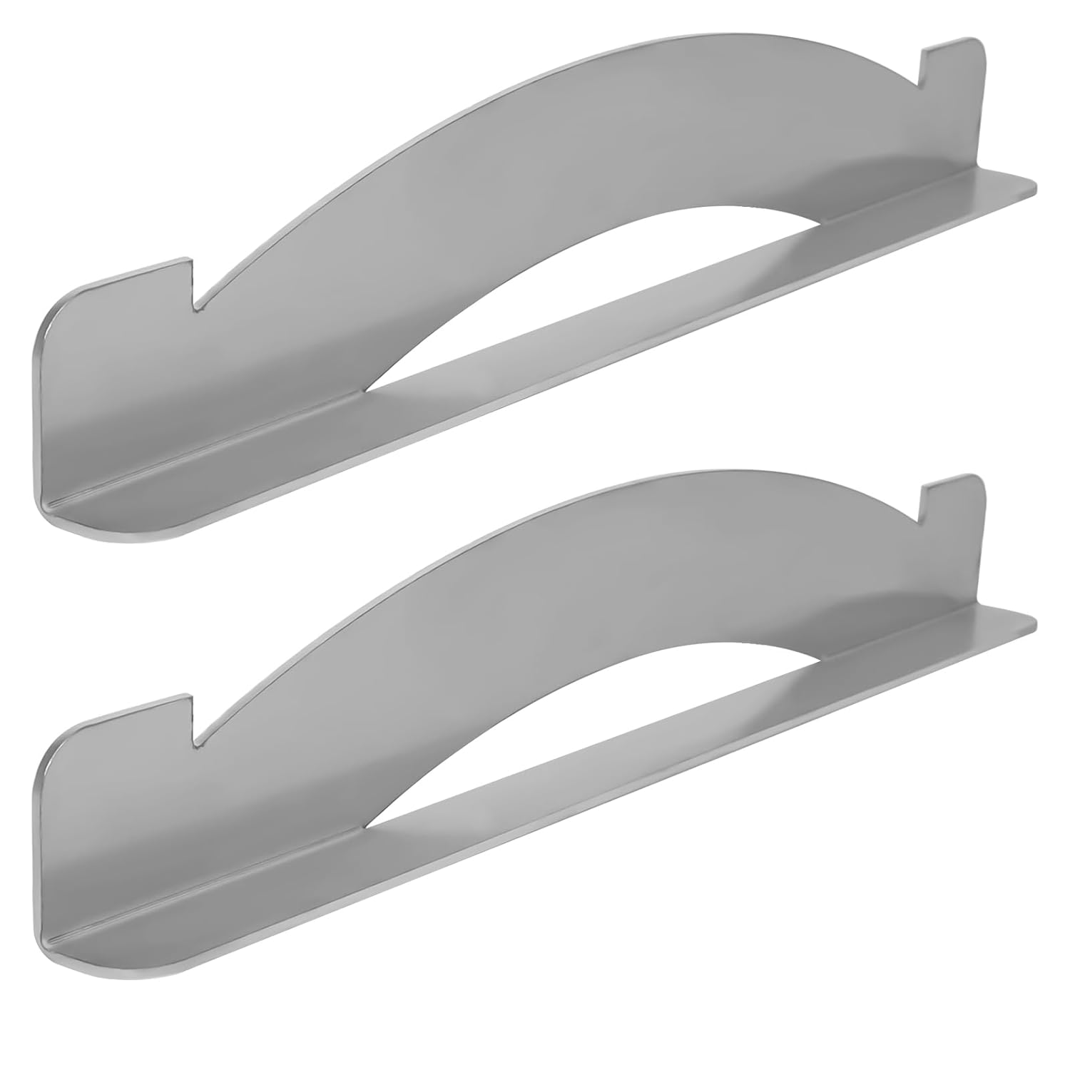 2 Pcs Heat Deflector Mod Compatible with Pit Boss,Heavy-Duty Steel Heat ...