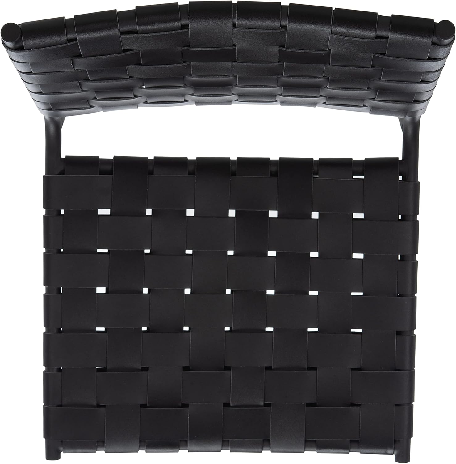 Safavieh Home Collection Wesson Black Woven Leather Dining Chair (Set of 2) -Fully Assembled DCH3005F-SET2