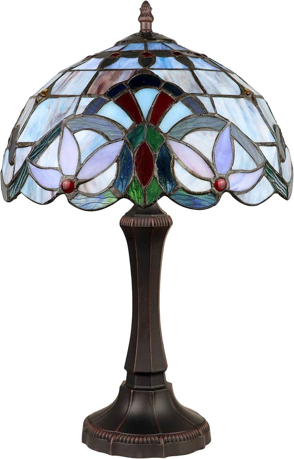 Chloe Lighting GRENVILLE Victorian-Style Dark Bronze 1 Light Table Lamp 12