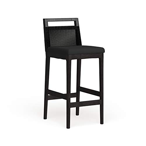 Safavieh Darin Barstool, Black/White