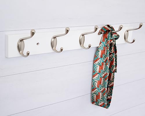 Coat Rack Wall Mount, Wall Coat Hanger (Walnut, 1 Pcs)