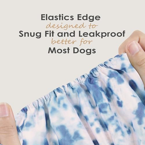 wegreeco Washable Male Dog Belly Band (Stylish Pattern)- Pack of 3 - Washable Male Dog Belly Wrap, Dog Diapers Male (Cool Design, Medium)