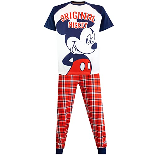 Disney Matching Mickey Mouse and Minnie Mouse Pyjamas Mens and Womens