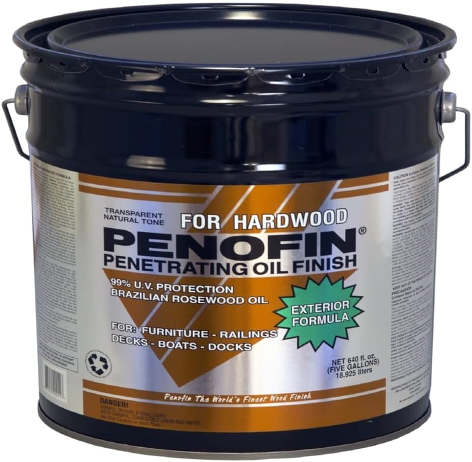 Penofin Transparent IPE Oil-Based Hardwood Stain 5 gal.