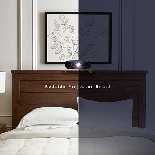 SunnyPoint Bedside Shelf, Office Divider Shelf; Clamp on Shelf for Bunk Bed, Lofts & Bed Frame. (Standard - 13.78