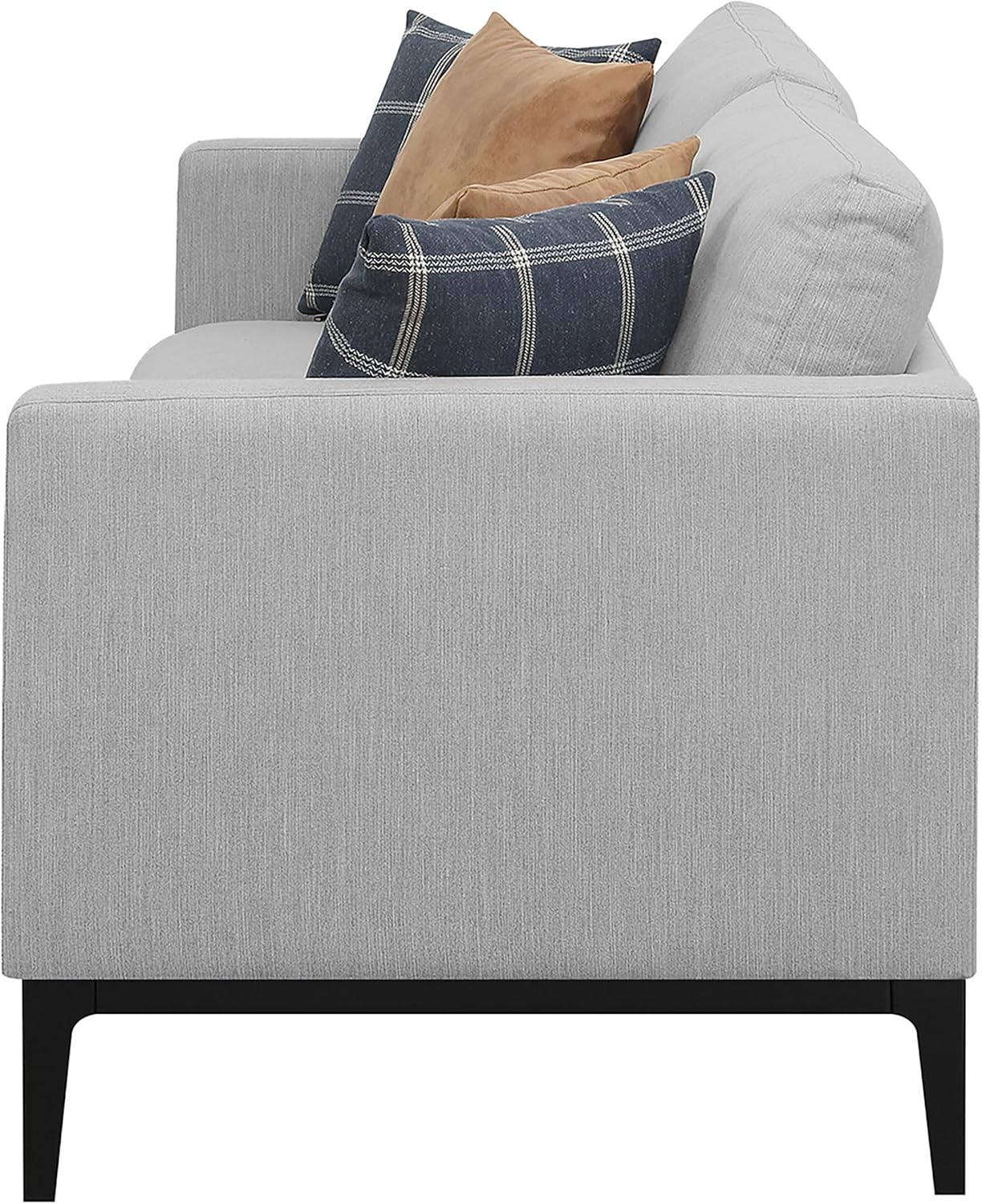 Coaster Home Furnishings Apperson Cushioned Back Sofa Light Grey