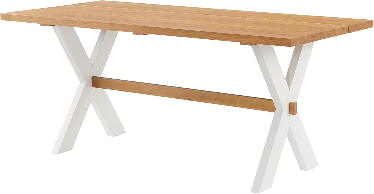 Alaterre Furniture Chelsea Dining Table, Warm Cherry
