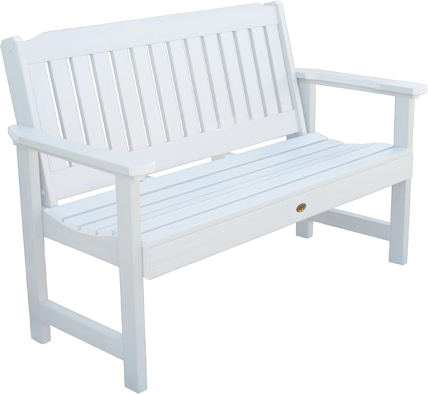 Highwood AD-BENW1-WHE Lehigh Garden Bench, 5 Feet, White