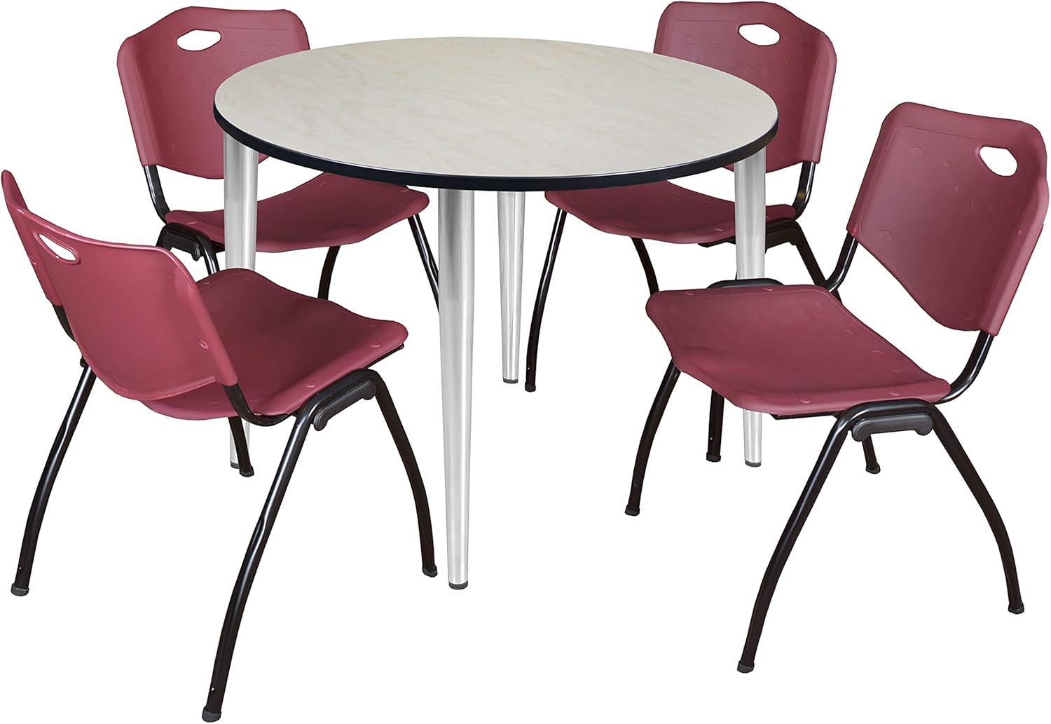 Regency Kahlo Round Breakroom Table Set, 48