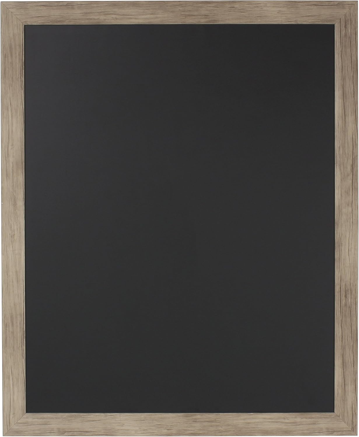 Beatrice Framed Magnetic Chalkboard, 27x33, Rustic Brown