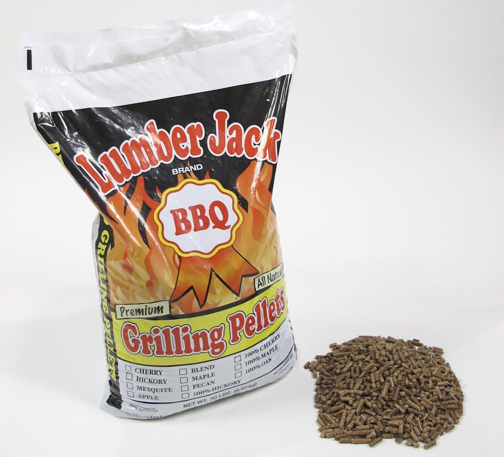 Lumber Jack Mesquite Flavor Wood BBQ Grilling Pellets, 20-Pound Bag