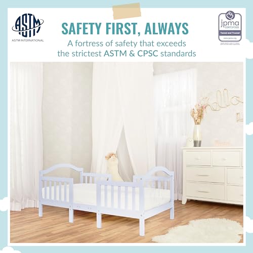 Wildflower 3-in-1 convertible Toddler Bed, Sunny Yellow