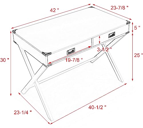 Locker with Computer Modern Home Writing Desk Multiple Color Matching Bedroom Desk Office Desk (Black)