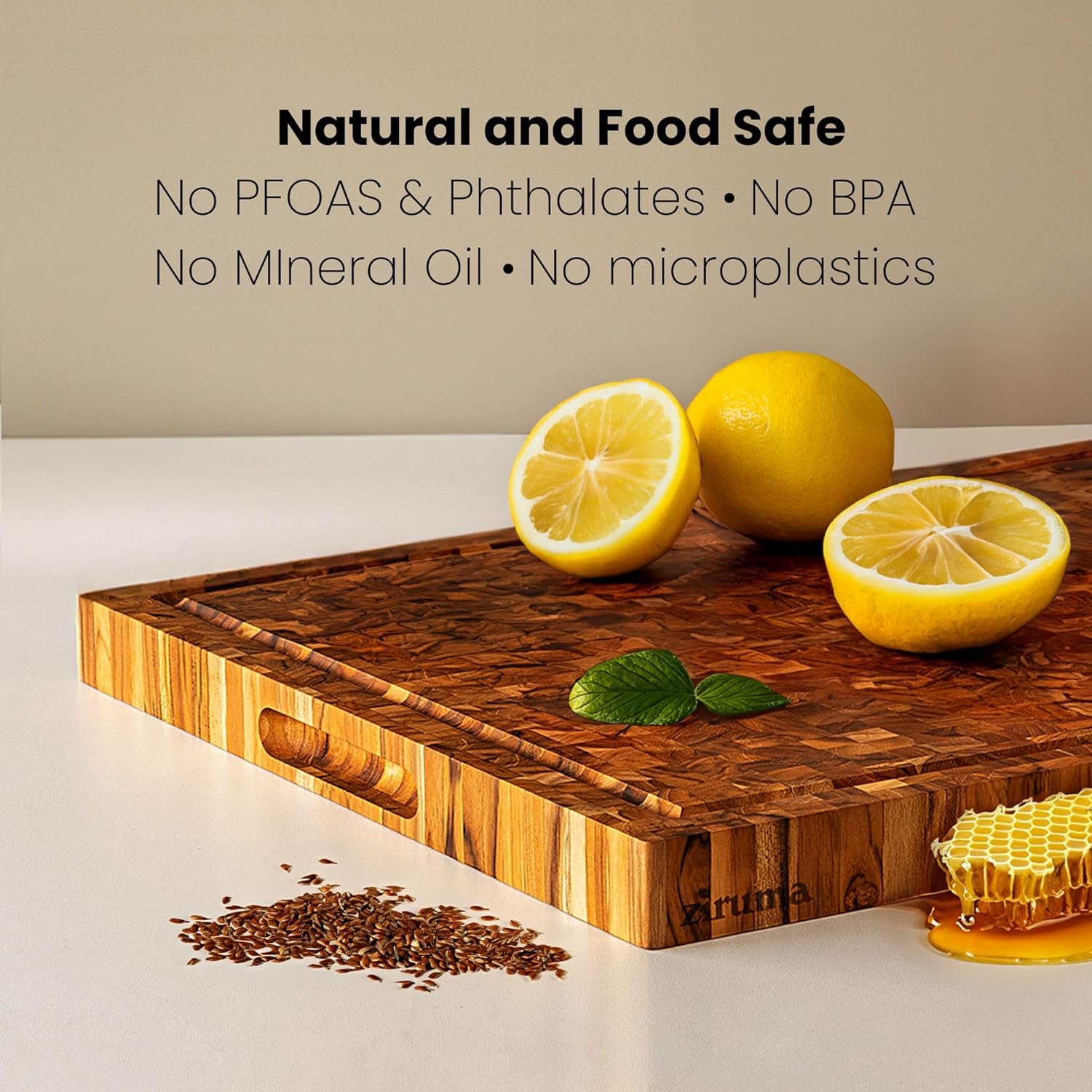 End Grain Butcher Block Cutting Board [1.5