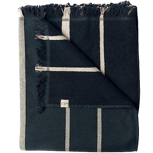 CleverMade Premium Malibu Beach Umbrella, Wind Resistant with Sand Anchor and Carry Bag, UPF 50+ Sun Protection, Perfect for Picnic, Backyard, Lawn, Sand