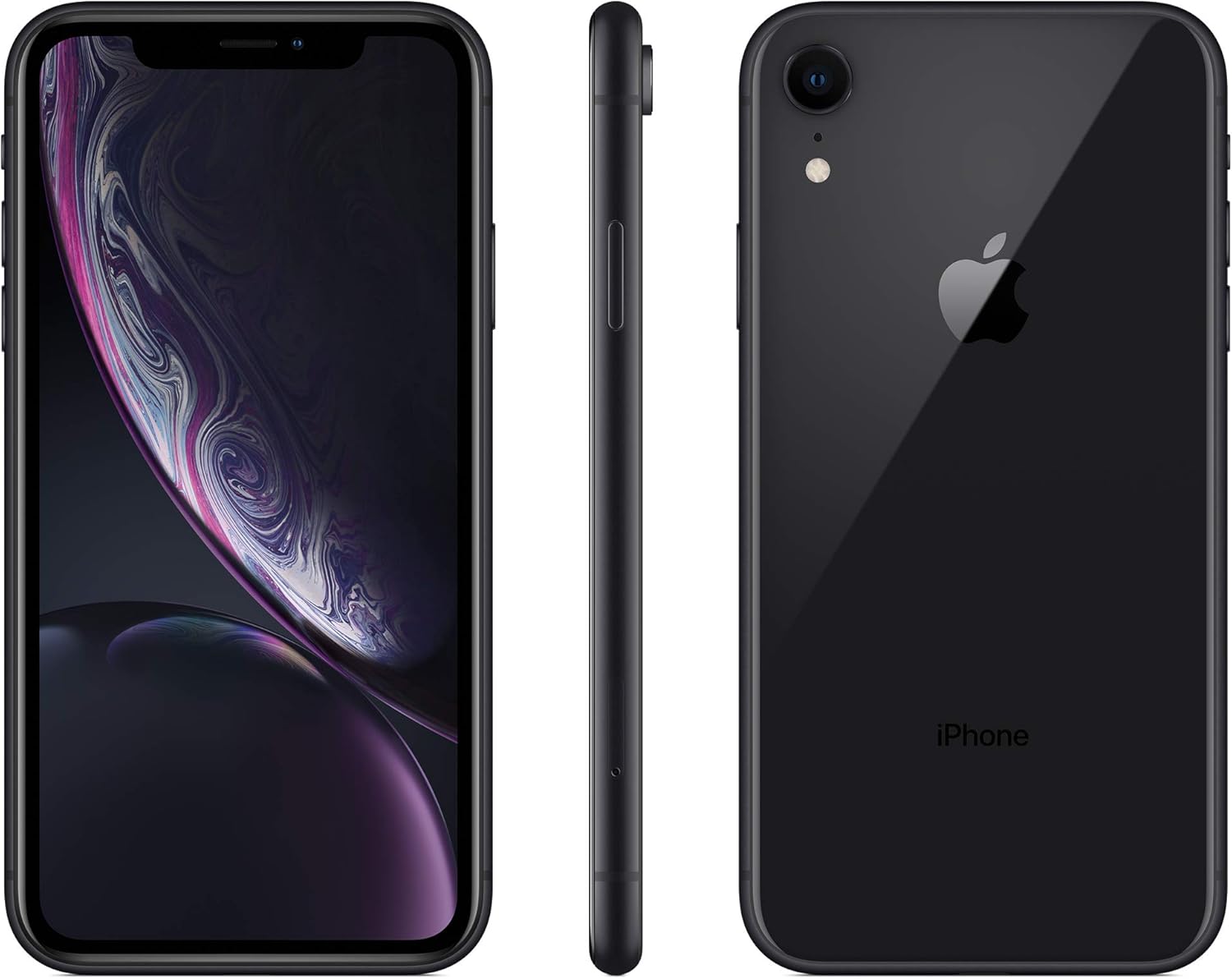 TracFone iPhone XR 4G LTE Prepaid Smartphone (Locked) - Black - 64GB - Sim Card Included - CDMA