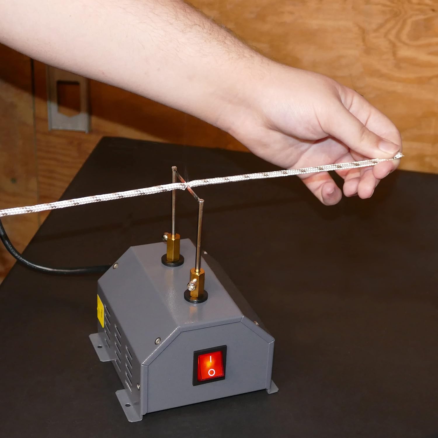 Electric Rope Cutter Blade Hot 30W - 932-Degrees Fahrenheit Rapid Heat Hot Knife - Synthetic Rope Cutting Tool