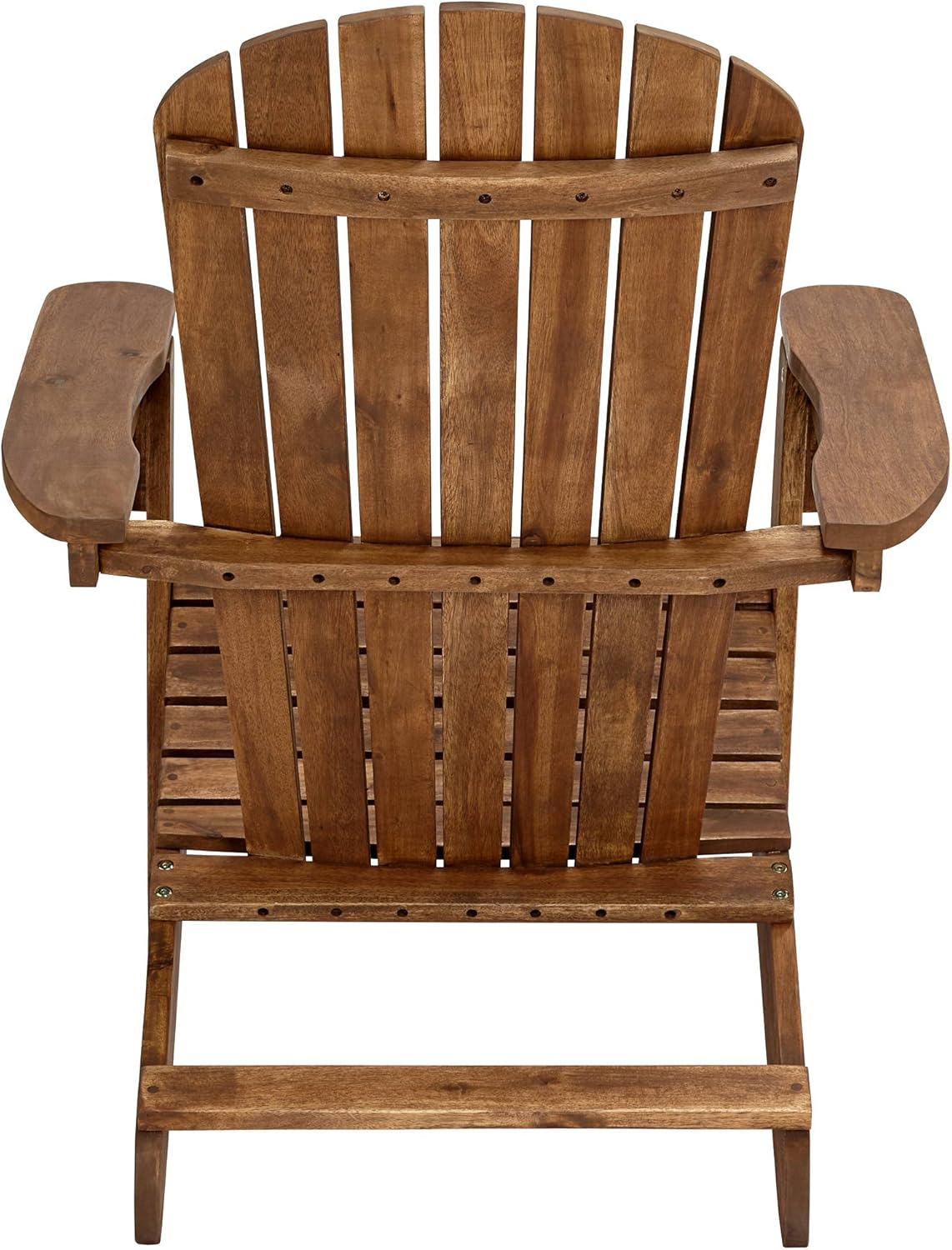 Cape Cod Natural Wood Adirondack Chairs Set of 2