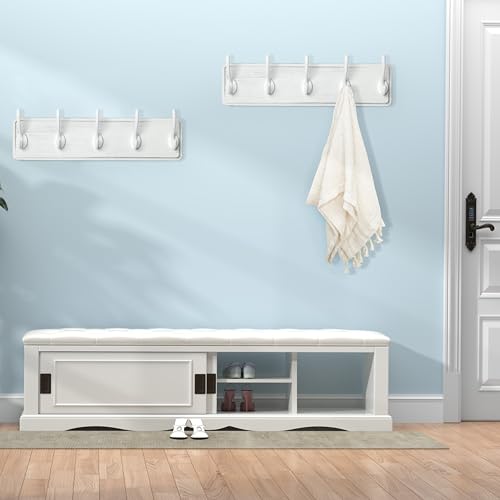 WEBI Coat Rack Wall Mounted,Coat Hooks Wall Mounted,16