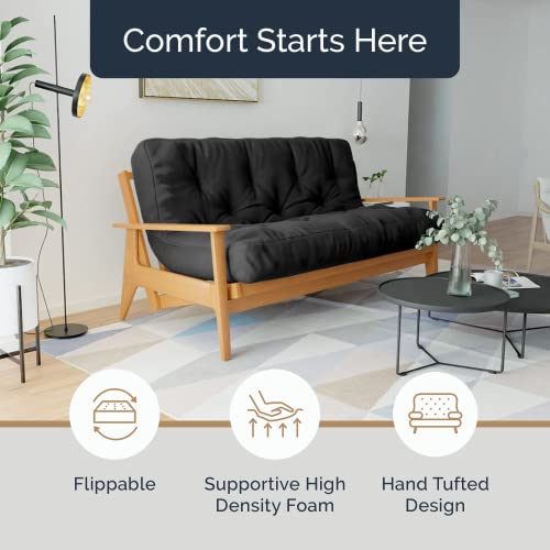 Full Size Sofa Bed Memory Foam Futon Mattress - 8