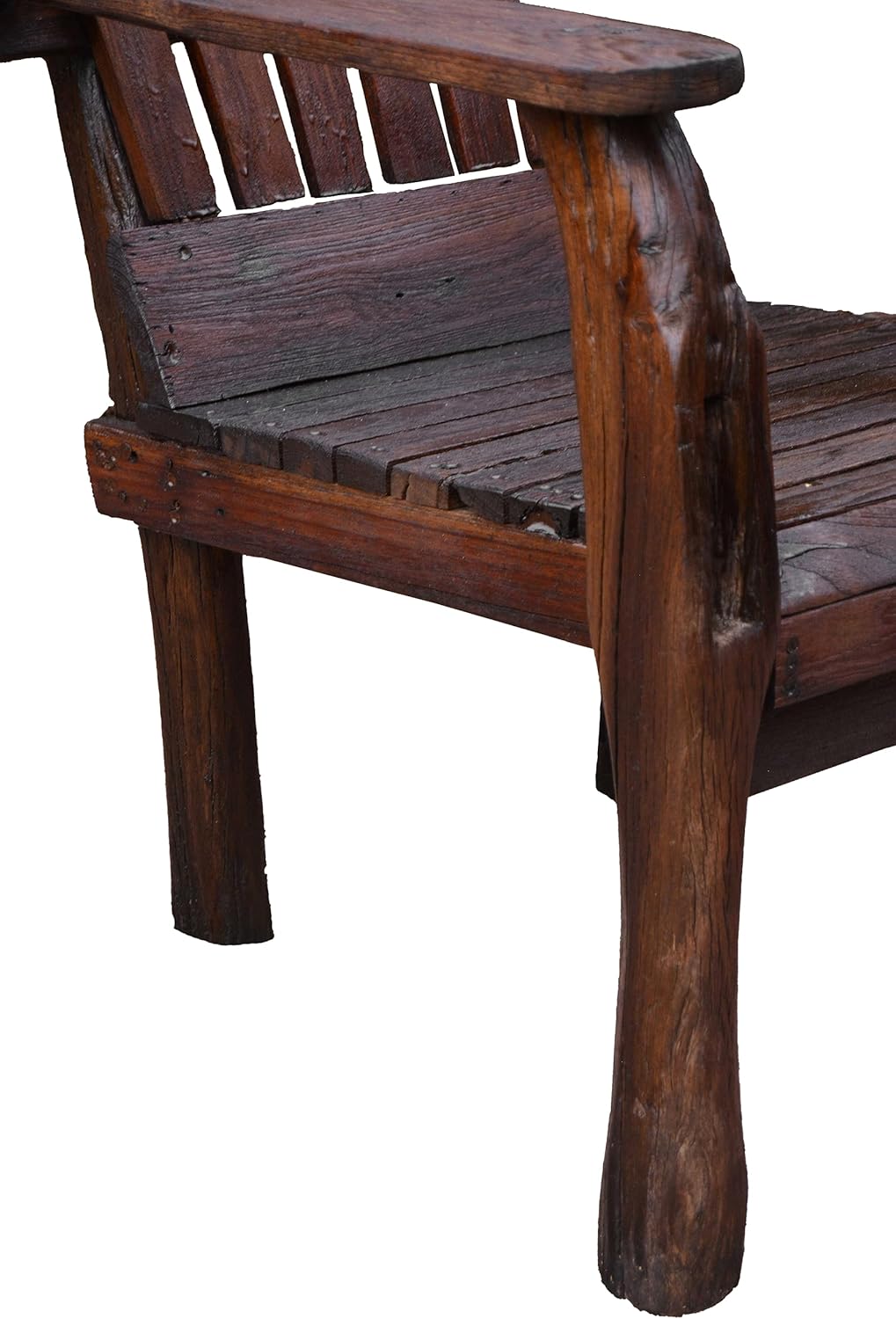 Reclaimed Teak Wood Adirondack Chair