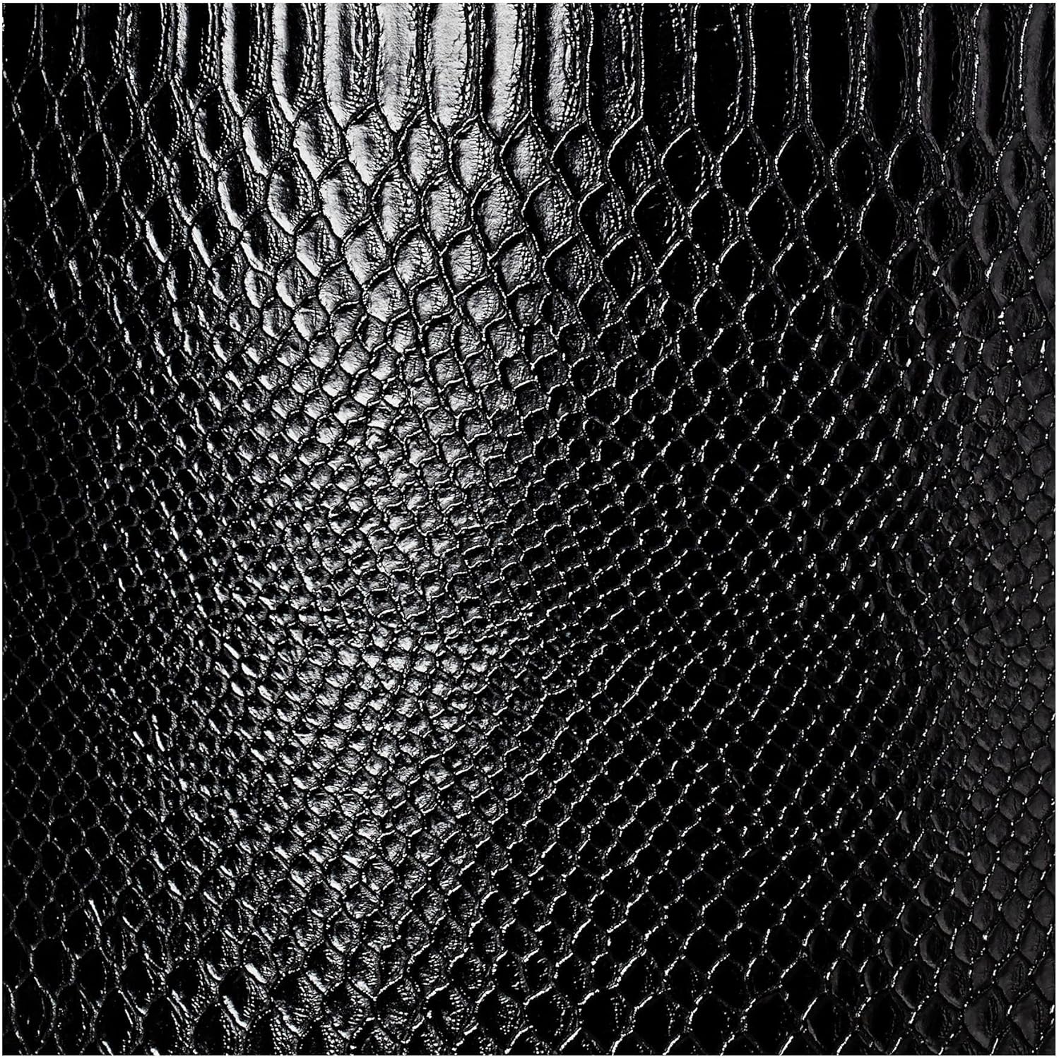 Reptile Print Medium Drum Lamp Shade with Silver Lining 15