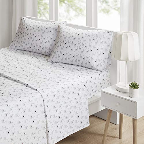 Intelligent Design Microfiber Cozy Bed Sheet Set, Modern All Season Bedding & Pillowcases, Premium 14